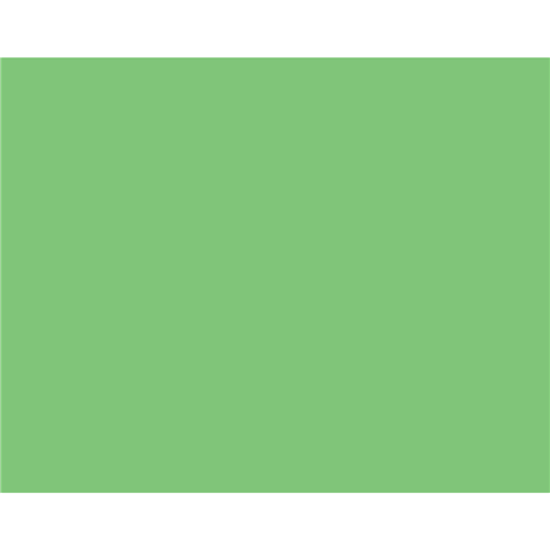 QUILL COLOURED CARDBOARD 510x635mm 210gsm Lime Green